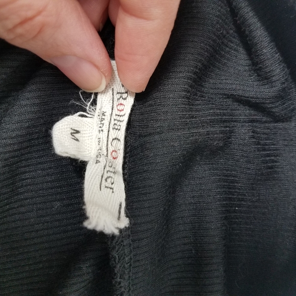 Rolla Coster Black Open Cardigan Sweater - Picture 7 of 9